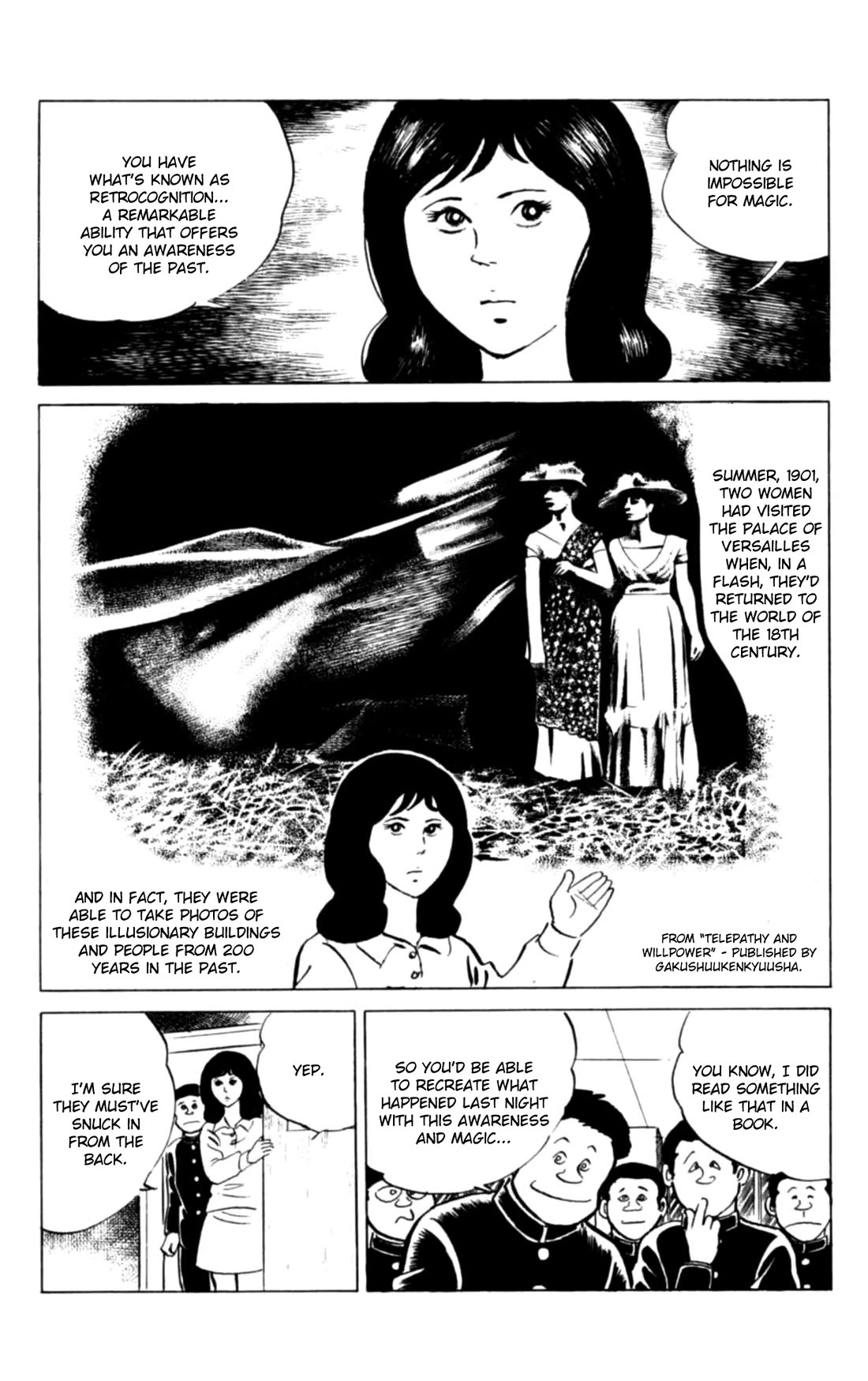 Eko Eko Azaraku Chapter 124 page 8 - Chapter 124: Retrocognition