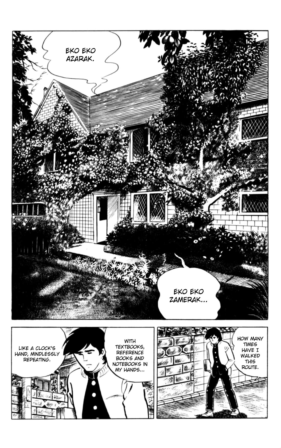 Eko Eko Azaraku Chapter 133 page 5 - Chapter 133: The Man Who Threw Himself Down