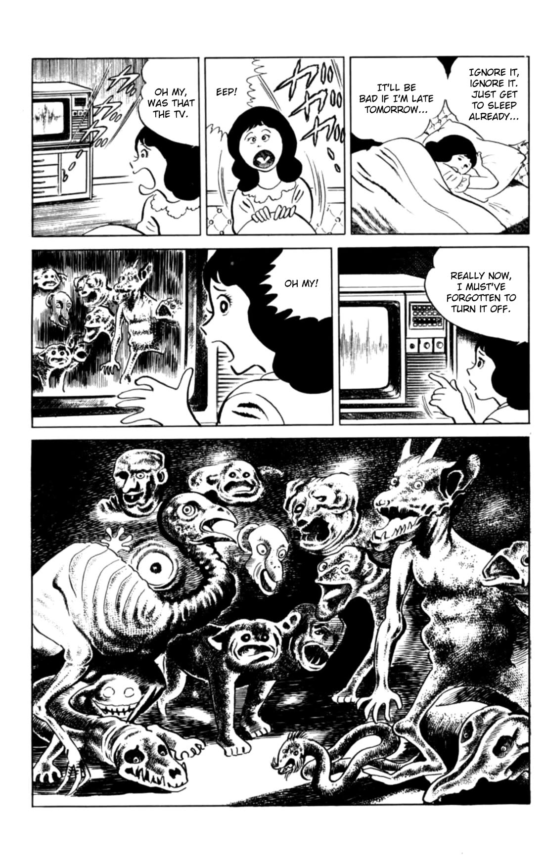 Eko Eko Azaraku Chapter 147 page 6 - Chapter 147: The Spooky Tale of the Nabe Island Cat Riot