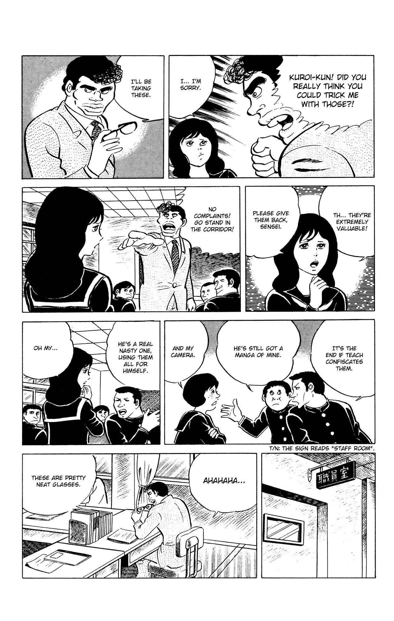 Eko Eko Azaraku Chapter 28 page 7 - Chapter 28: The Magical Glasses