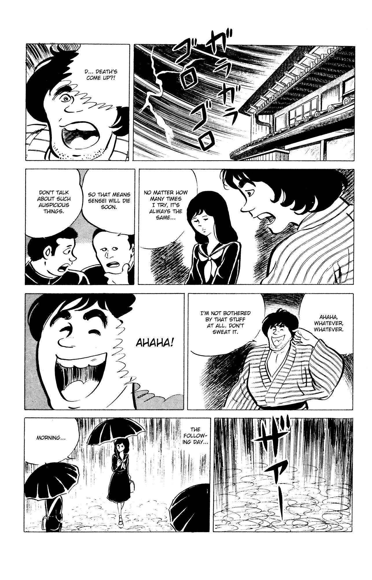 Eko Eko Azaraku Chapter 31 page 12 - Chapter 31: The Tarot's Card of Death is Drawn