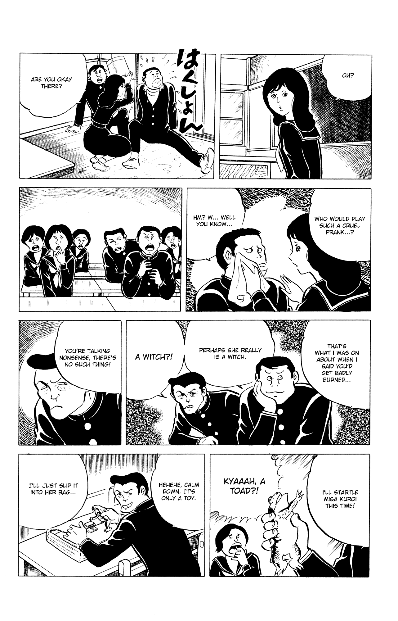 Eko Eko Azaraku Chapter 37 page 8 - Chapter 37: The Black Hair
