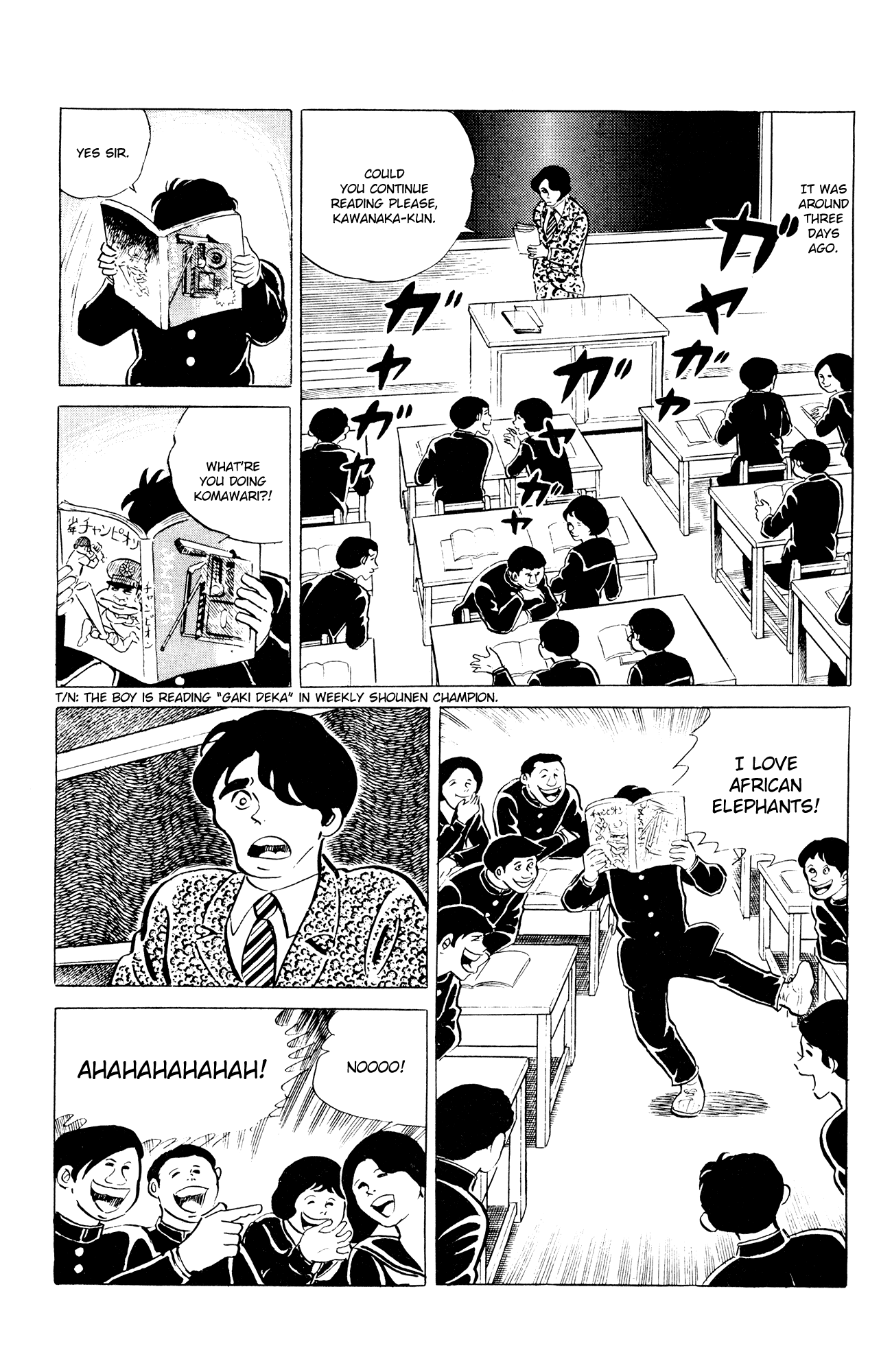 Eko Eko Azaraku Chapter 47 page 5 - Chapter 47: The Secret Mind Reading Technique