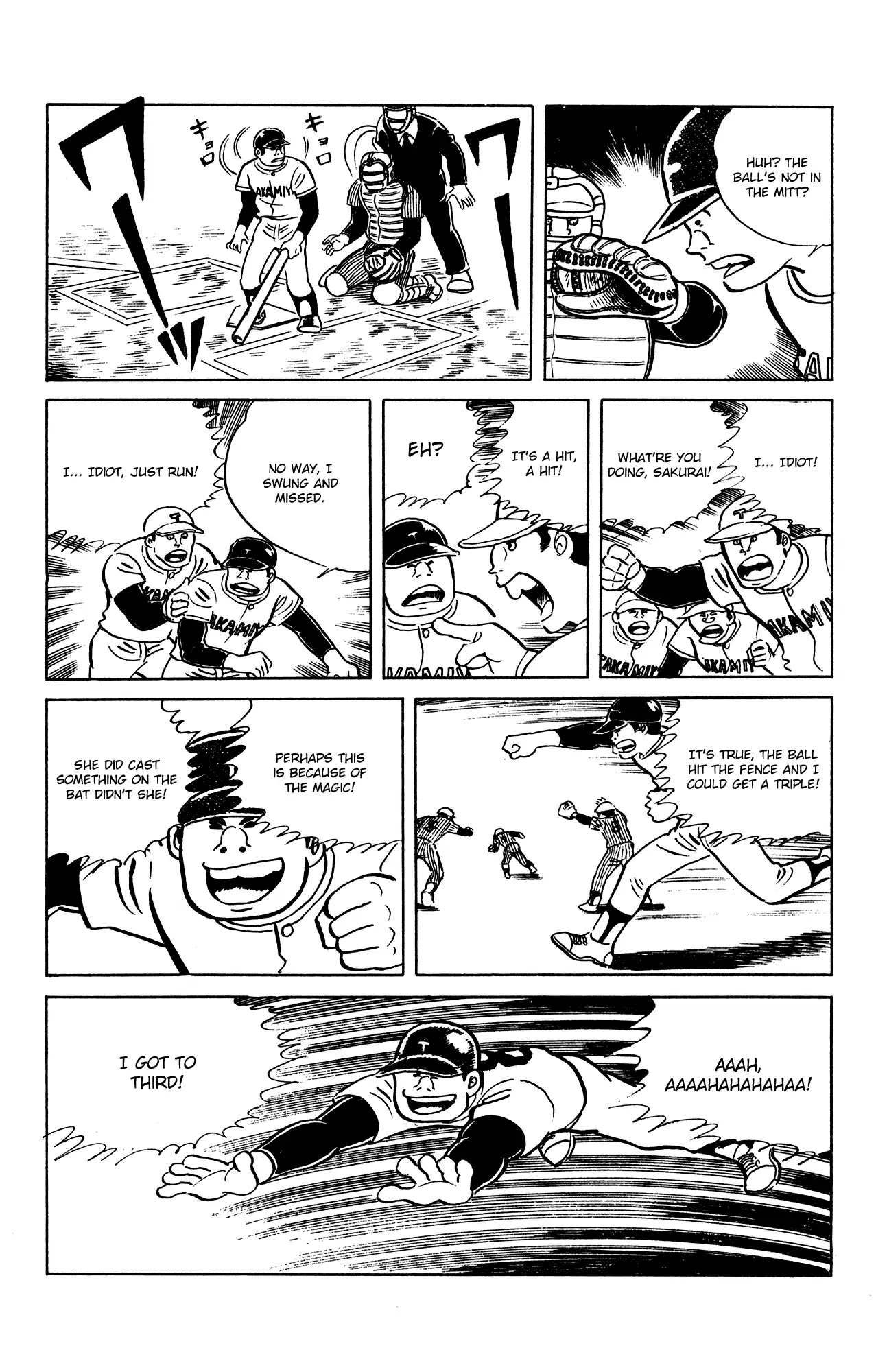 Eko Eko Azaraku Chapter 62 page 10 - Chapter 62: Black Magic Baseball