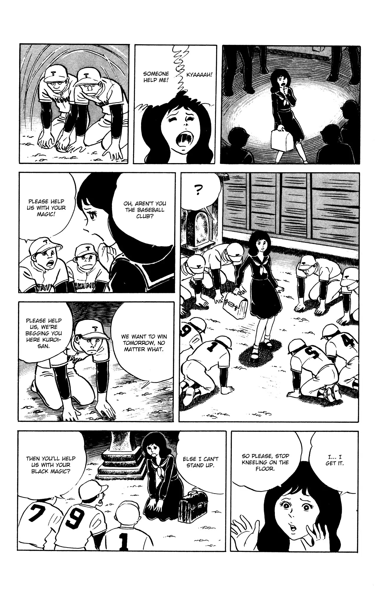 Eko Eko Azaraku Chapter 62 page 4 - Chapter 62: Black Magic Baseball