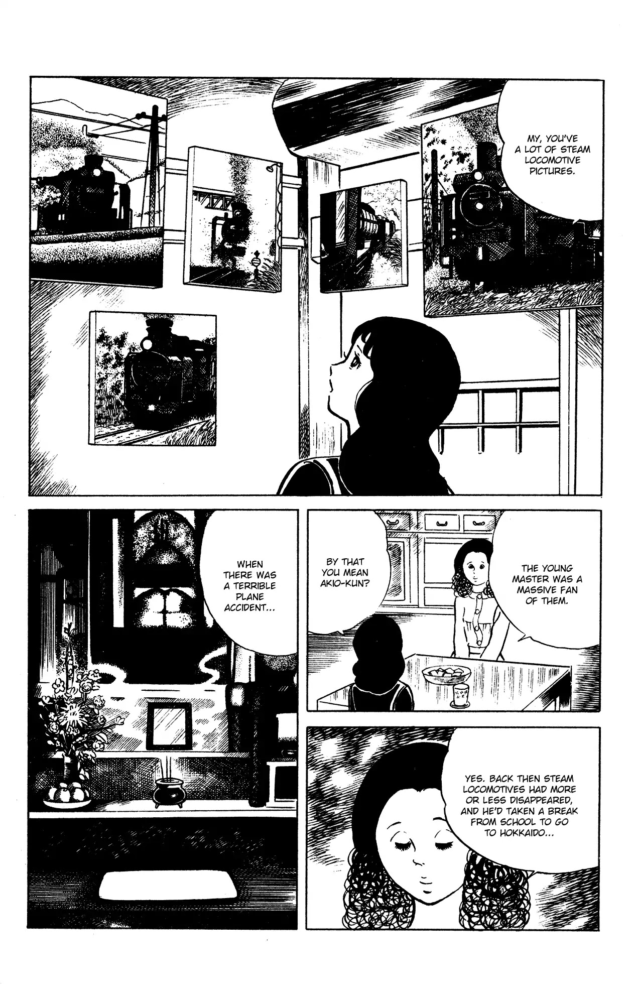 Eko Eko Azaraku Chapter 67 page 4 - Chapter 67: The Mother and Child Seen in the Steam Locomotive