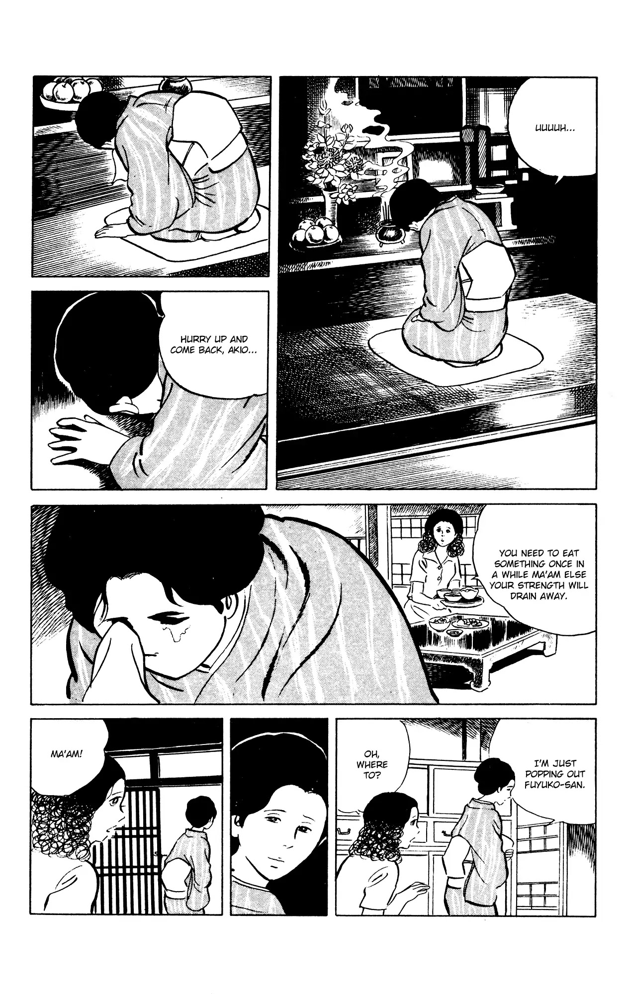 Eko Eko Azaraku Chapter 67 page 6 - Chapter 67: The Mother and Child Seen in the Steam Locomotive