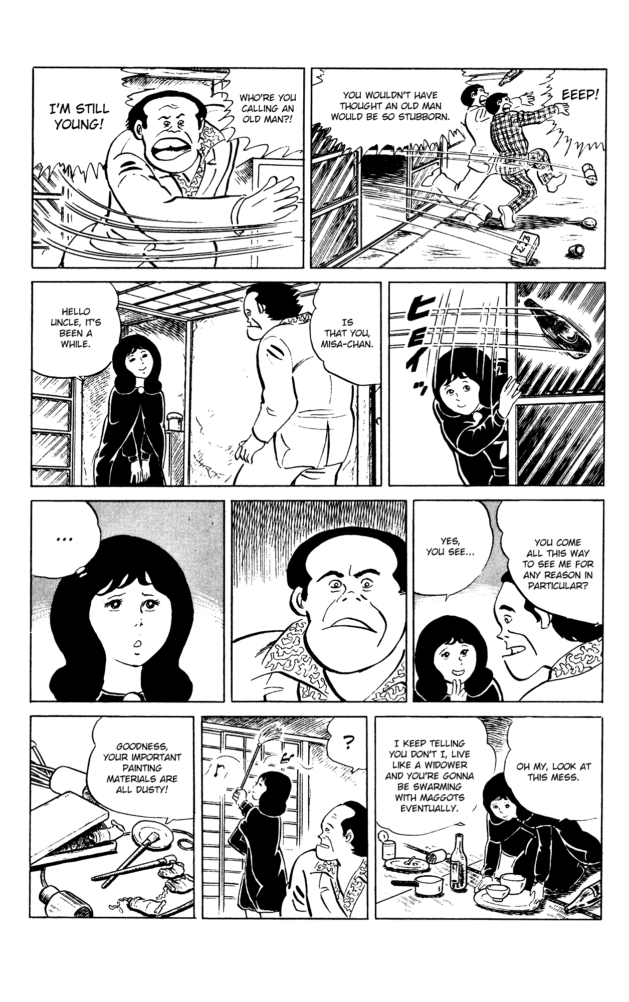 Eko Eko Azaraku Chapter 83 page 13 - Chapter 83: Uncle Kabatan