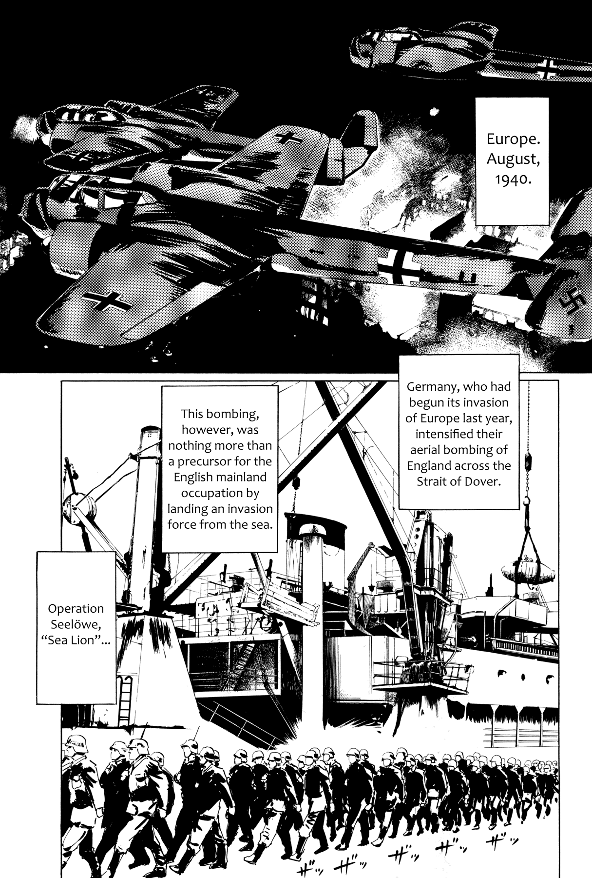 El Alamein no Shinden Chapter 1.2 page 5 - Chapter 1 v2 : Seelöwe
