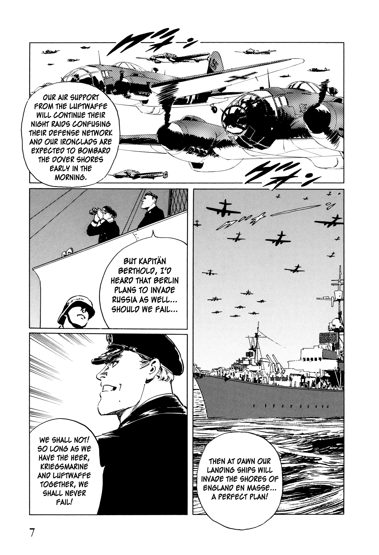 El Alamein no Shinden Chapter 1.2 page 8 - Chapter 1 v2 : Seelöwe