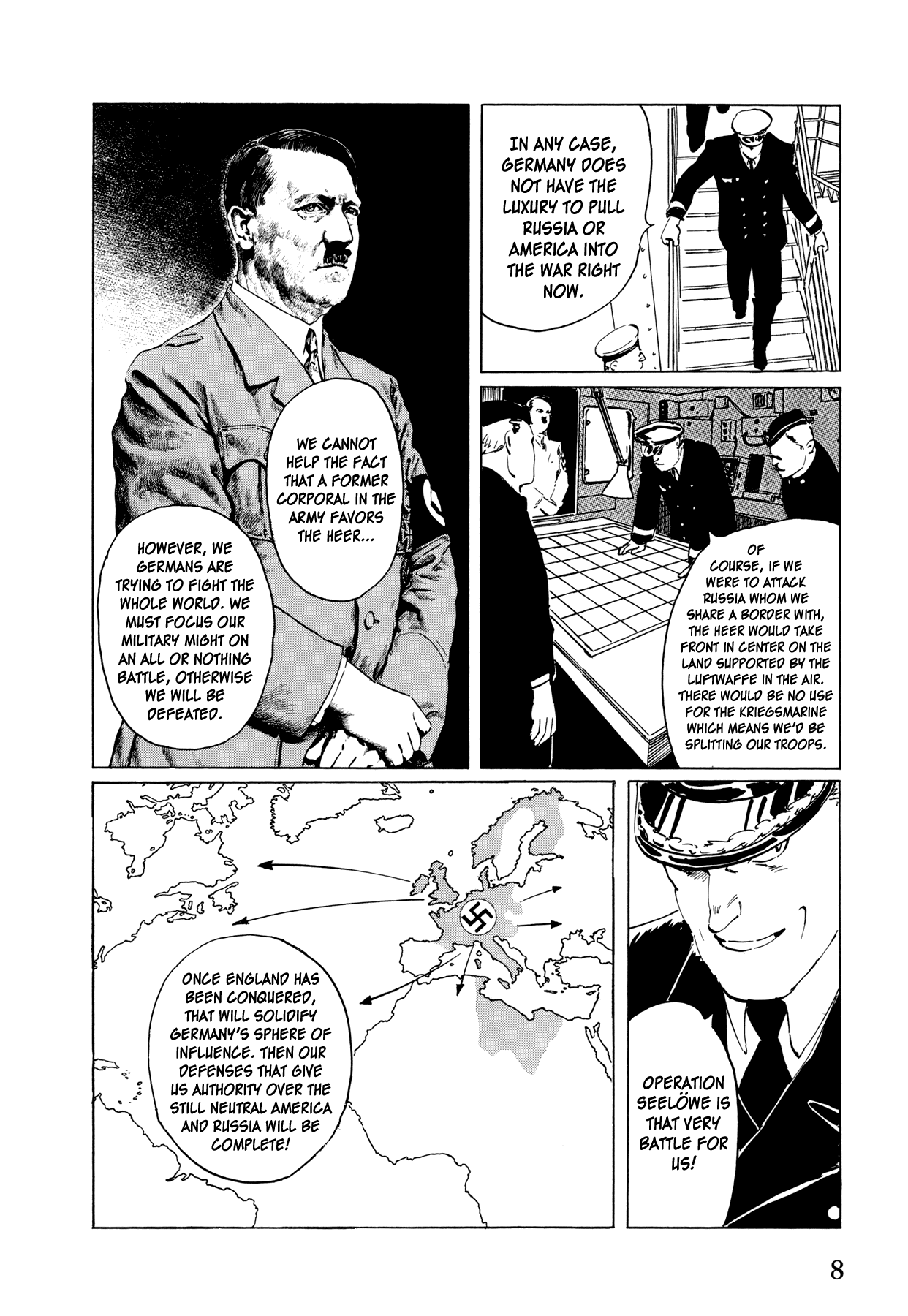 El Alamein no Shinden Chapter 1.2 page 9 - Chapter 1 v2 : Seelöwe
