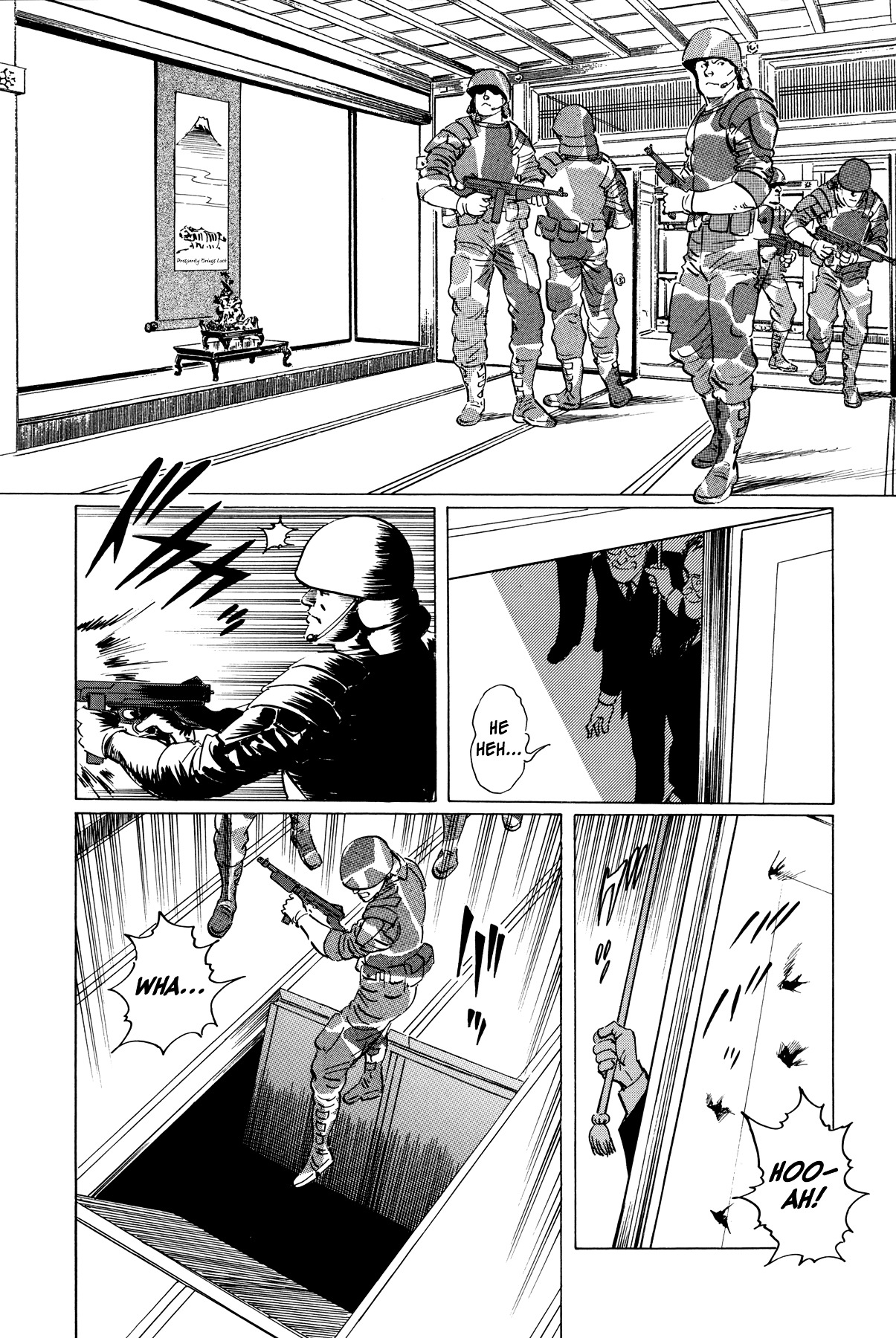 El Alamein no Shinden Chapter 6 page 18 - Chapter 6: National Shame Manga 2 - G.H.Q