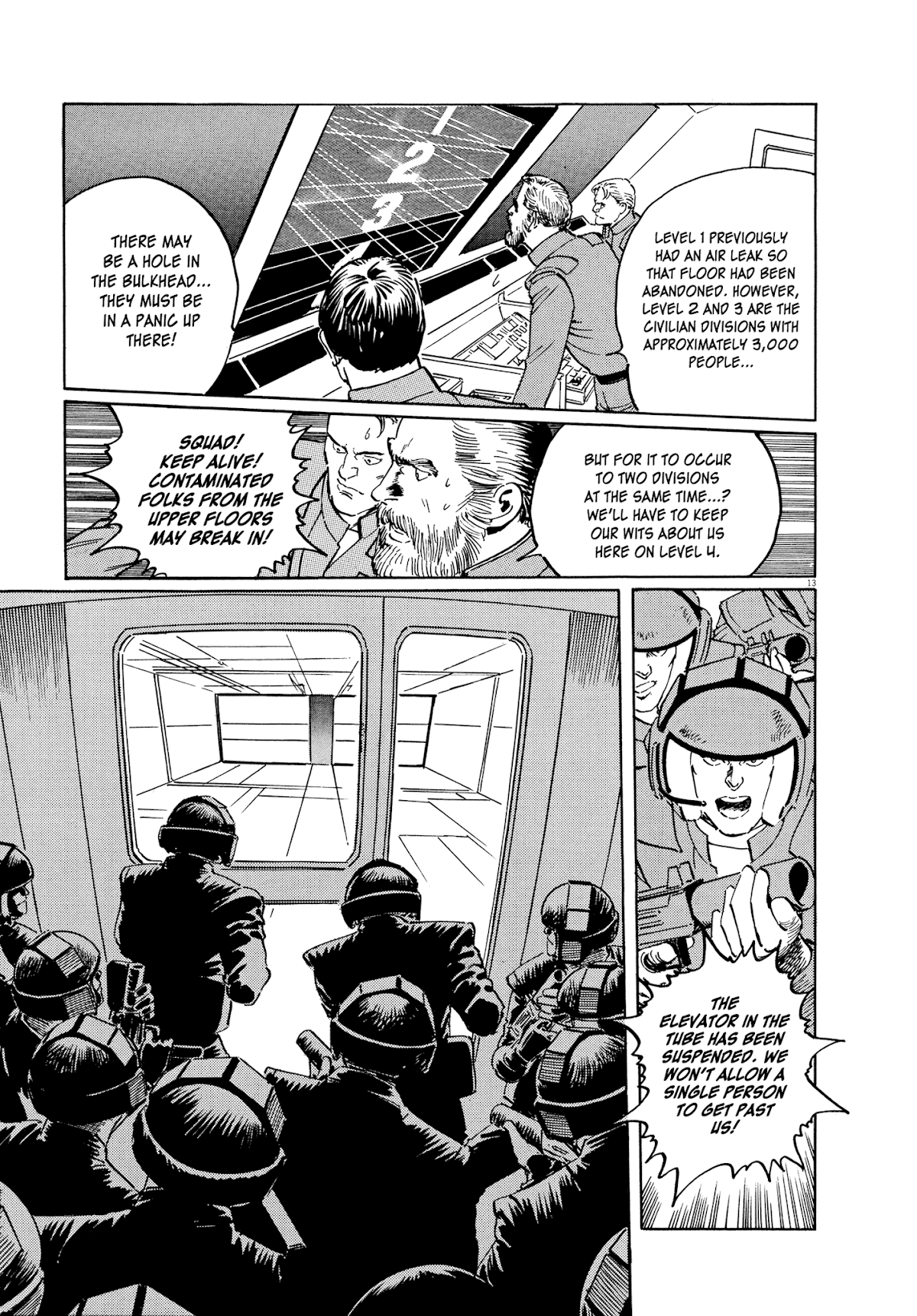 El Alamein no Shinden Chapter 7 page 13 - Chapter 7: Red Death Part 1