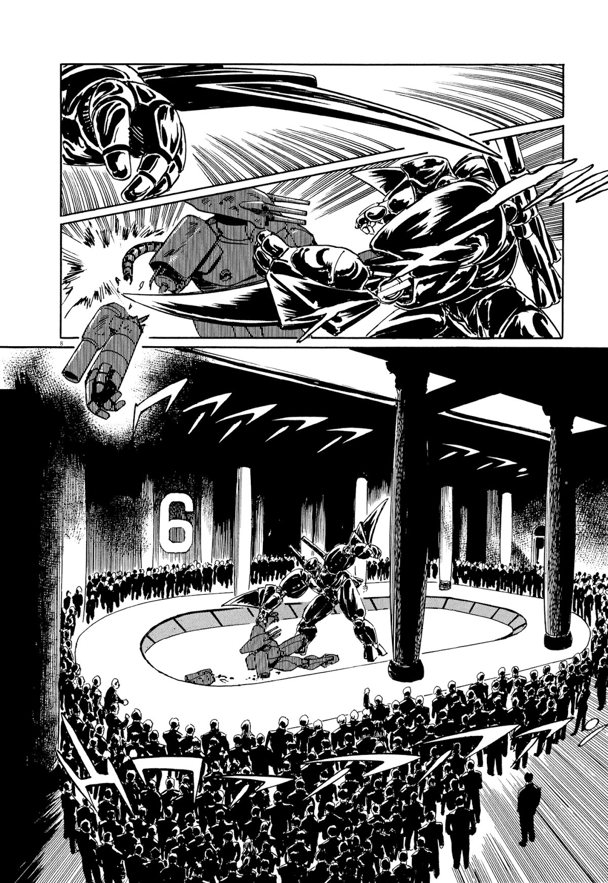 El Alamein no Shinden Chapter 7 page 8 - Chapter 7: Red Death Part 1