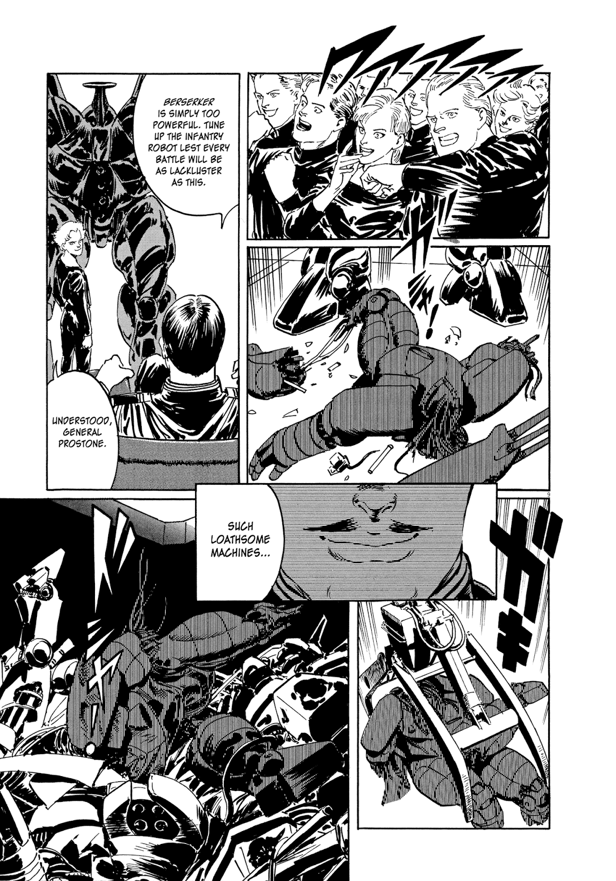 El Alamein no Shinden Chapter 7 page 9 - Chapter 7: Red Death Part 1