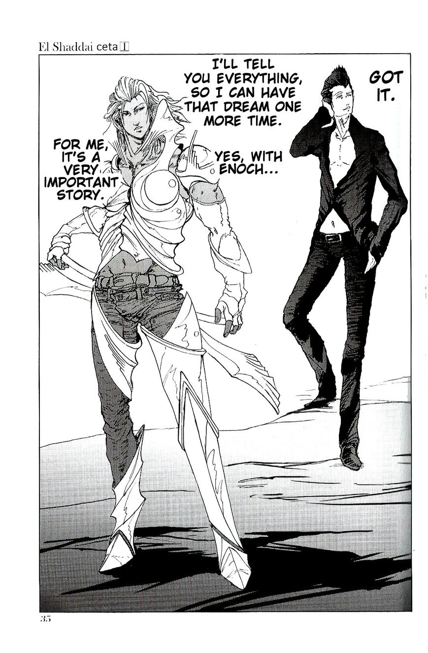 El Shaddai Ceta Chapter 1 page 37 - Chapter 1 : His Name Is Lucifel