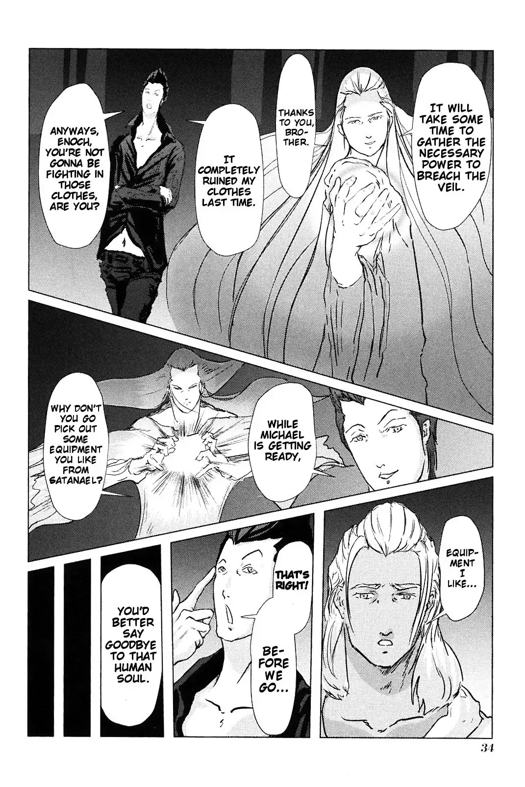 El Shaddai Ceta Chapter 5 page 36 - Chapter 5