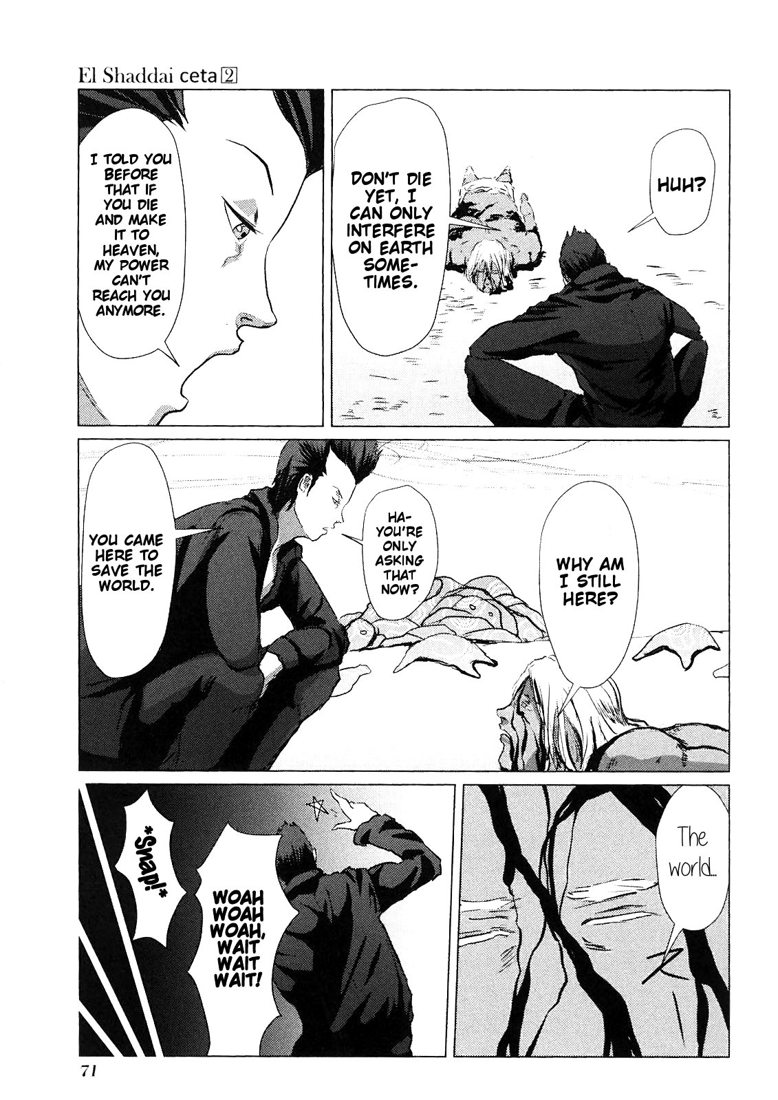 El Shaddai Ceta Chapter 6 page 27 - Chapter 6: Give Me Your Best