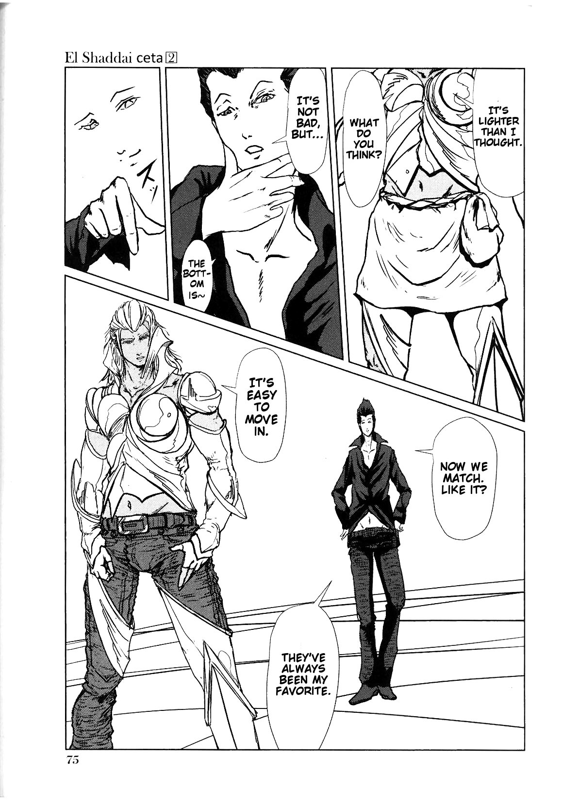 El Shaddai Ceta Chapter 6 page 31 - Chapter 6: Give Me Your Best
