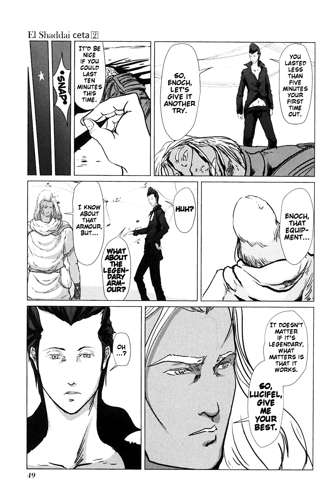 El Shaddai Ceta Chapter 6 page 5 - Chapter 6: Give Me Your Best