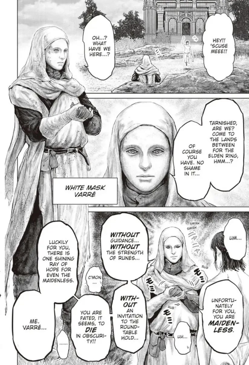 Elden Ring: The Road to the Erdtree Chapter 1 page 12 - Chapter 1: You Thought This'd Be Serious, Didn't You?