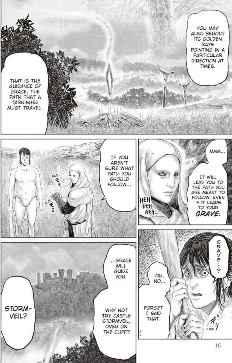 Elden Ring: The Road to the Erdtree Chapter 1 page 14 - Chapter 1: You Thought This'd Be Serious, Didn't You?