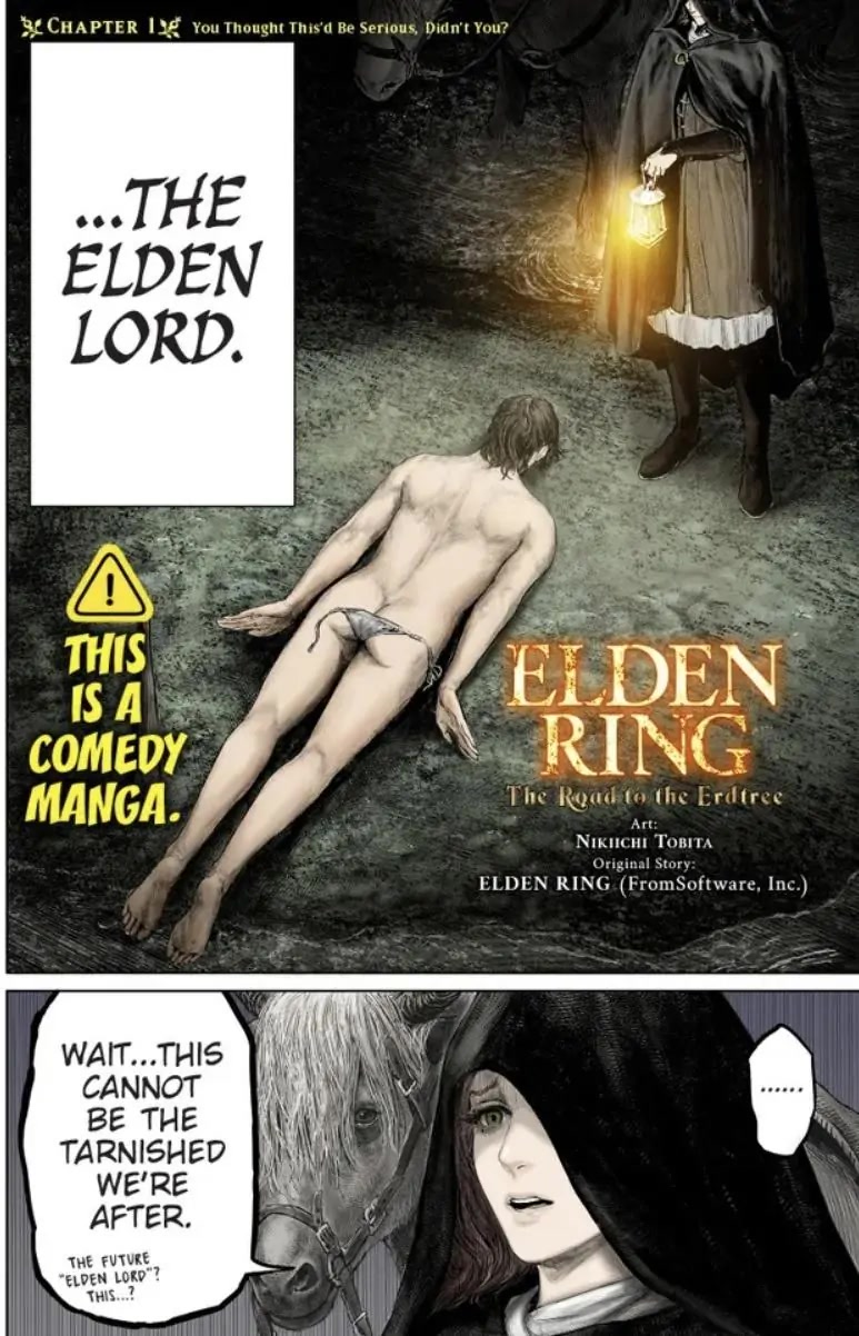 Elden Ring: The Road to the Erdtree Chapter 1 page 6 - Chapter 1: You Thought This'd Be Serious, Didn't You?