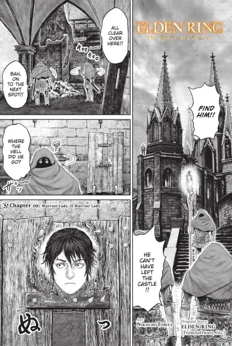 Elden Ring: The Road to the Erdtree Chapter 10 page 1 - Chapter 10: Warrior Lady, O Warrior Lady