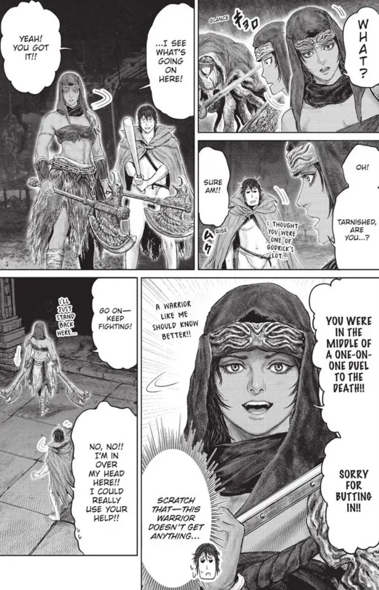 Elden Ring: The Road to the Erdtree Chapter 10 page 9 - Chapter 10: Warrior Lady, O Warrior Lady