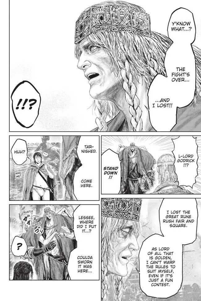 Elden Ring: The Road to the Erdtree Chapter 12 page 12 - Chapter 12: Behold, the Lord of All That is Golden!