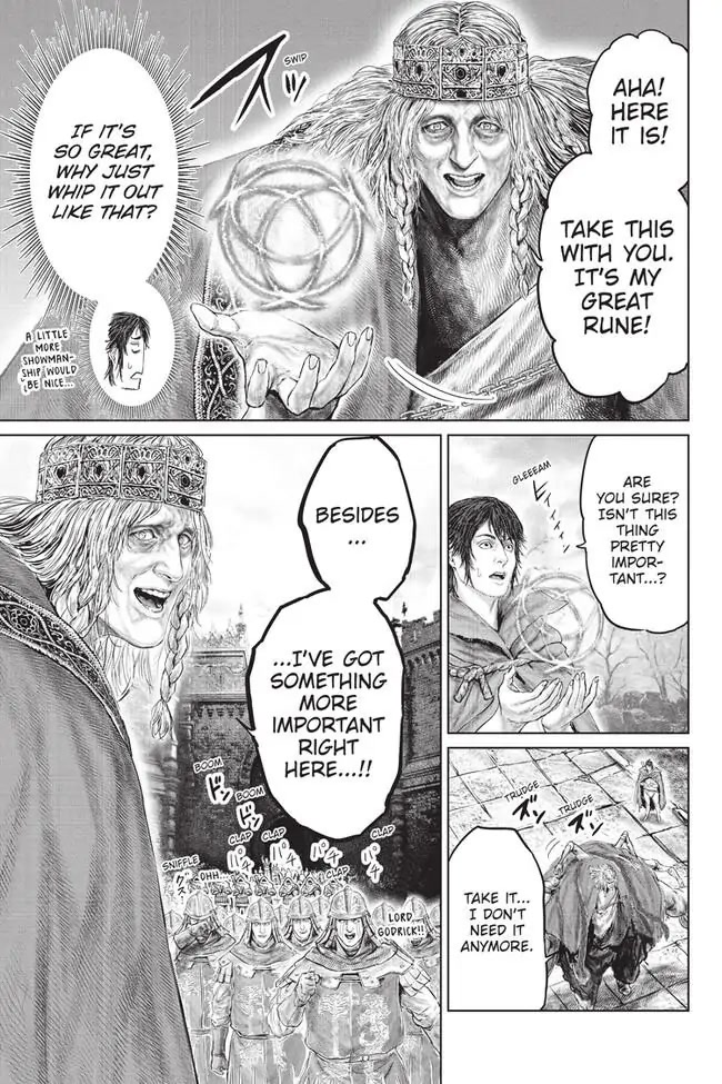 Elden Ring: The Road to the Erdtree Chapter 12 page 13 - Chapter 12: Behold, the Lord of All That is Golden!