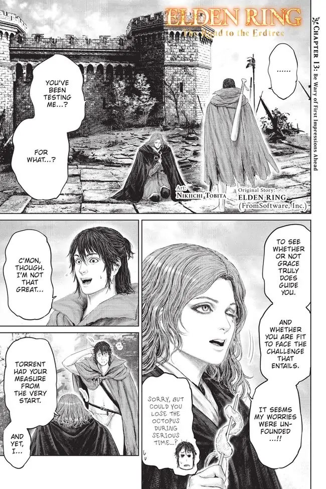 Elden Ring: The Road to the Erdtree Chapter 13 page 1 - Chapter 13: Be Wary of First Impressions Ahead
