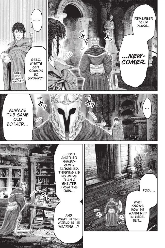 Elden Ring: The Road to the Erdtree Chapter 13 page 5 - Chapter 13: Be Wary of First Impressions Ahead
