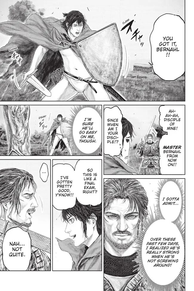 Elden Ring: The Road to the Erdtree Chapter 15 page 17 - Chapter 15: Time for Special Training