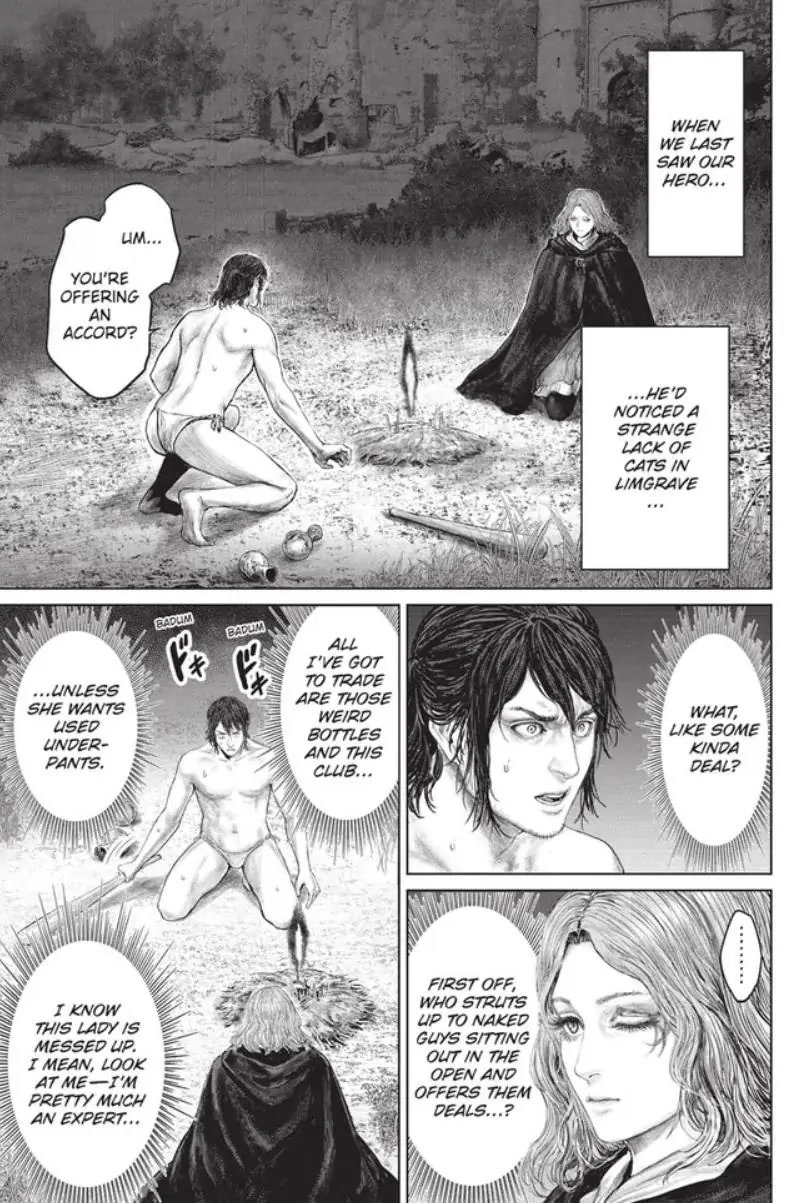 Elden Ring: The Road to the Erdtree Chapter 2 page 1 - Chapter 2: Likely Maiden