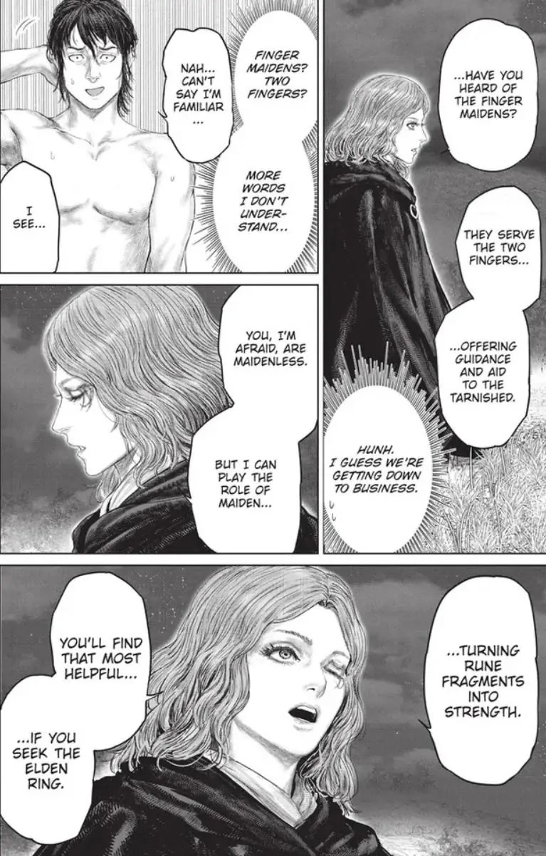 Elden Ring: The Road to the Erdtree Chapter 2 page 2 - Chapter 2: Likely Maiden