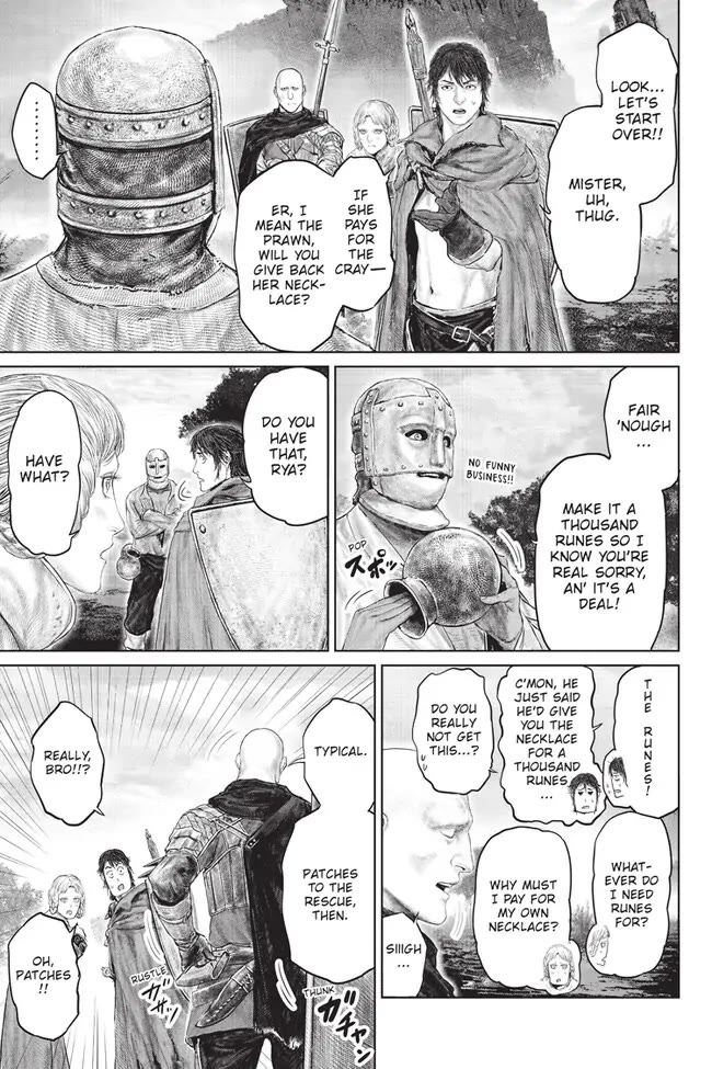 Elden Ring: The Road to the Erdtree Chapter 20 page 17 - Chapter 20: Patches, O Patches
