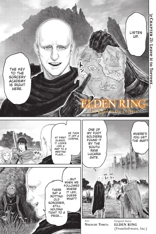 Elden Ring: The Road to the Erdtree Chapter 21 page 1 - Chapter 21: Leave it to Torrent...