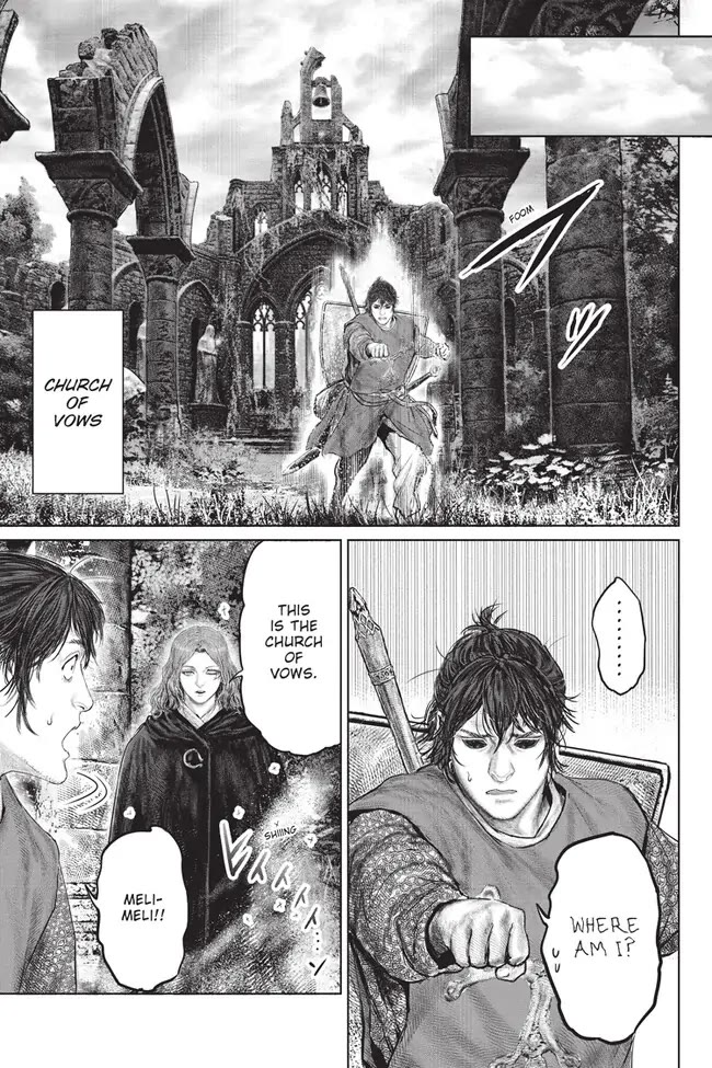 Elden Ring: The Road to the Erdtree Chapter 24 page 15 - Chapter 24: Ahh, Erdtree and moon...
