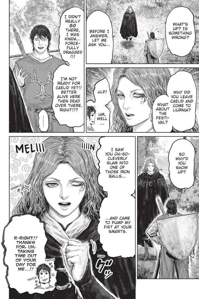Elden Ring: The Road to the Erdtree Chapter 24 page 16 - Chapter 24: Ahh, Erdtree and moon...