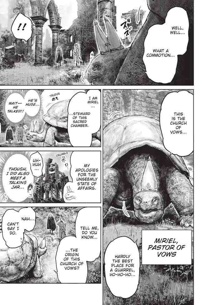 Elden Ring: The Road to the Erdtree Chapter 24 page 17 - Chapter 24: Ahh, Erdtree and moon...