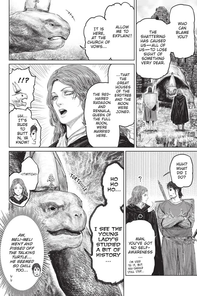 Elden Ring: The Road to the Erdtree Chapter 24 page 18 - Chapter 24: Ahh, Erdtree and moon...