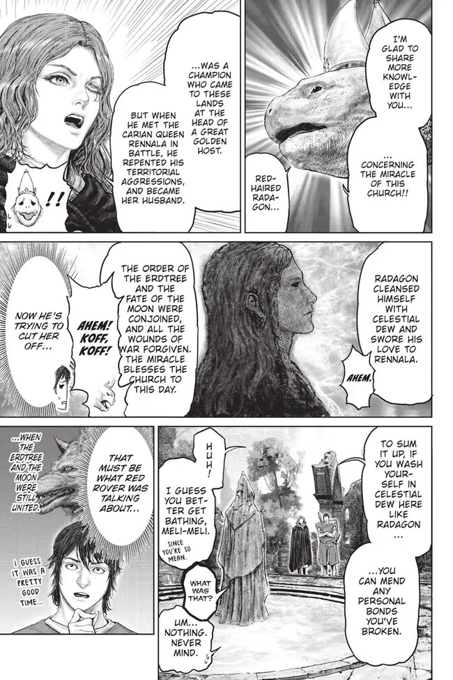 Elden Ring: The Road to the Erdtree Chapter 24 page 19 - Chapter 24: Ahh, Erdtree and moon...