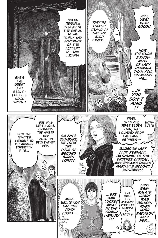 Elden Ring: The Road to the Erdtree Chapter 24 page 20 - Chapter 24: Ahh, Erdtree and moon...