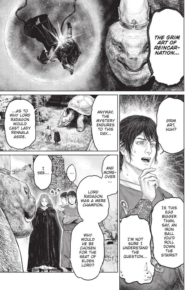 Elden Ring: The Road to the Erdtree Chapter 24 page 21 - Chapter 24: Ahh, Erdtree and moon...