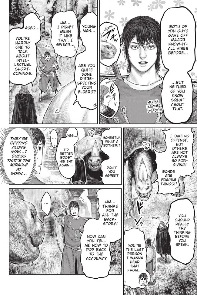 Elden Ring: The Road to the Erdtree Chapter 24 page 22 - Chapter 24: Ahh, Erdtree and moon...