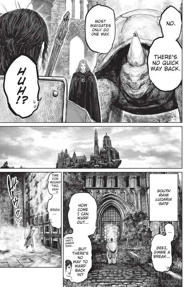Elden Ring: The Road to the Erdtree Chapter 24 page 23 - Chapter 24: Ahh, Erdtree and moon...