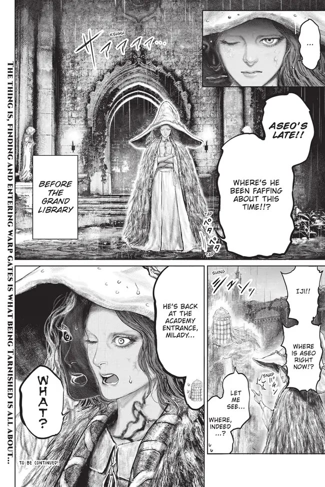 Elden Ring: The Road to the Erdtree Chapter 24 page 24 - Chapter 24: Ahh, Erdtree and moon...
