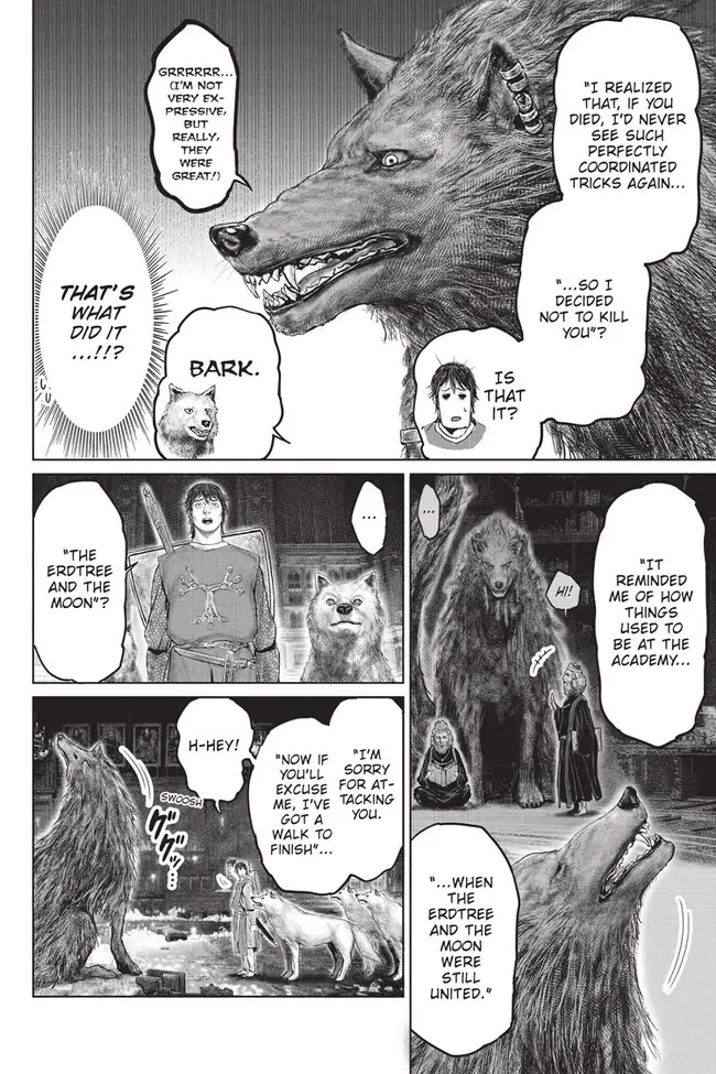 Elden Ring: The Road to the Erdtree Chapter 24 page 8 - Chapter 24: Ahh, Erdtree and moon...