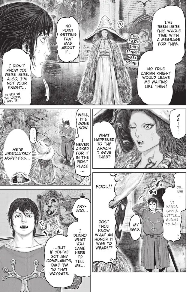 Elden Ring: The Road to the Erdtree Chapter 25 page 3 - Chapter 25: Be Wary of Mother Ahead